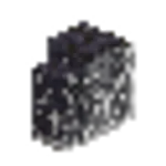 磨かれたブラックストーンの塀