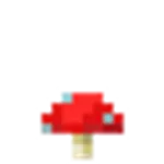 赤色のキノコ