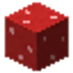 赤色のキノコブロック