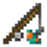 歪んだキノコ付きの棒