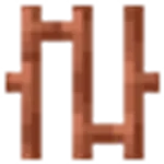 錆止めされた銅格子