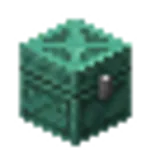 錆止めされた酸化した銅のチェスト