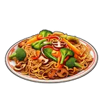 ラブラドンの焼きそばの画像