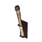 壁掛けたいまつの画像