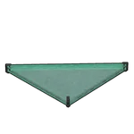 ガラスの三角屋根の画像