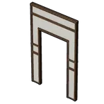 和風なパル用通路口の画像