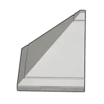 クリーンな角屋根の画像