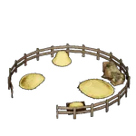 家畜牧場の画像