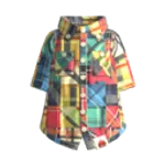 パッチワークシャツの画像