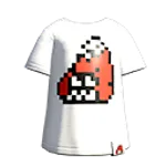 ヤキフグ8bit ホワイトの画像