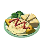 チーズオムレツの画像