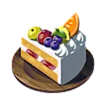フルーツケーキの画像