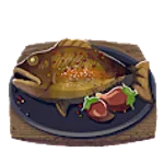 スパイシー焼き魚の画像