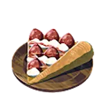 イチゴクレープの画像