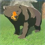 ハチクイグマの画像