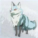 ユキイロギツネの画像