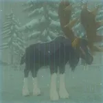 タバンタヘラジカの画像