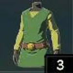 風の勇者服の画像