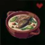 肉入りミルクスープの画像