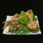 塩焼き山菜の画像