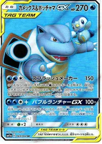 カメックス＆ポッチャマGX