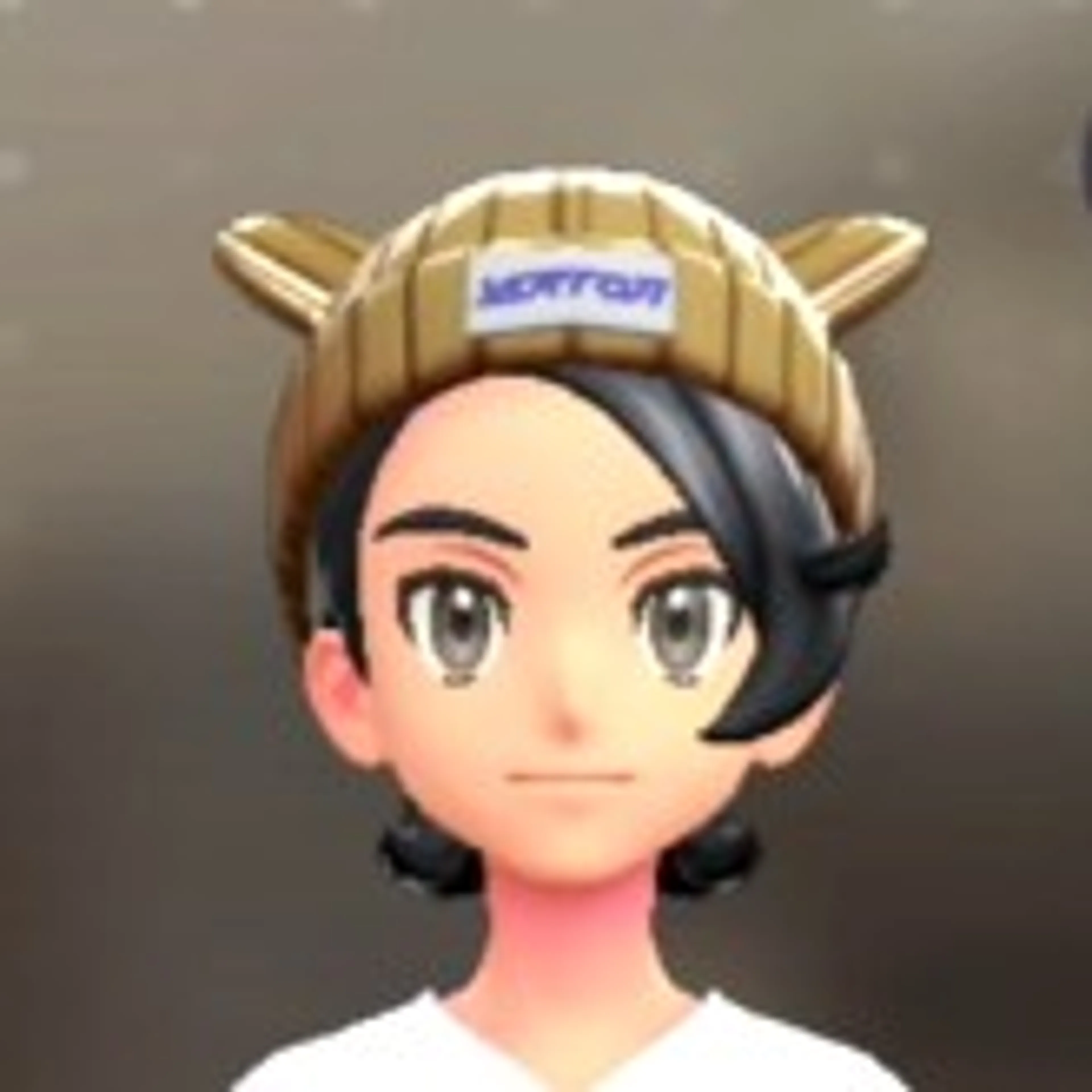 ポケみみニットキャップ - ブイブイブラウン