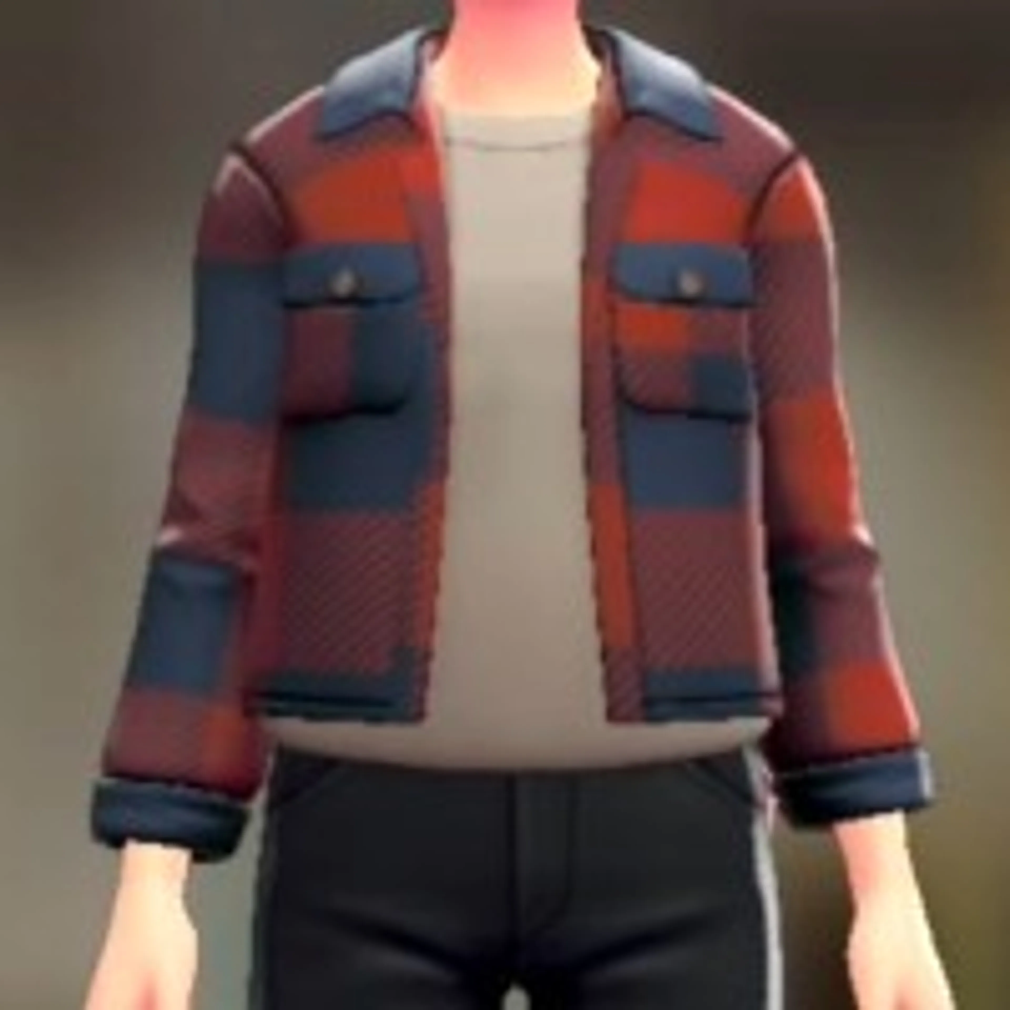 シャツ&Tシャツセット - ネイビーレッド ベージュ