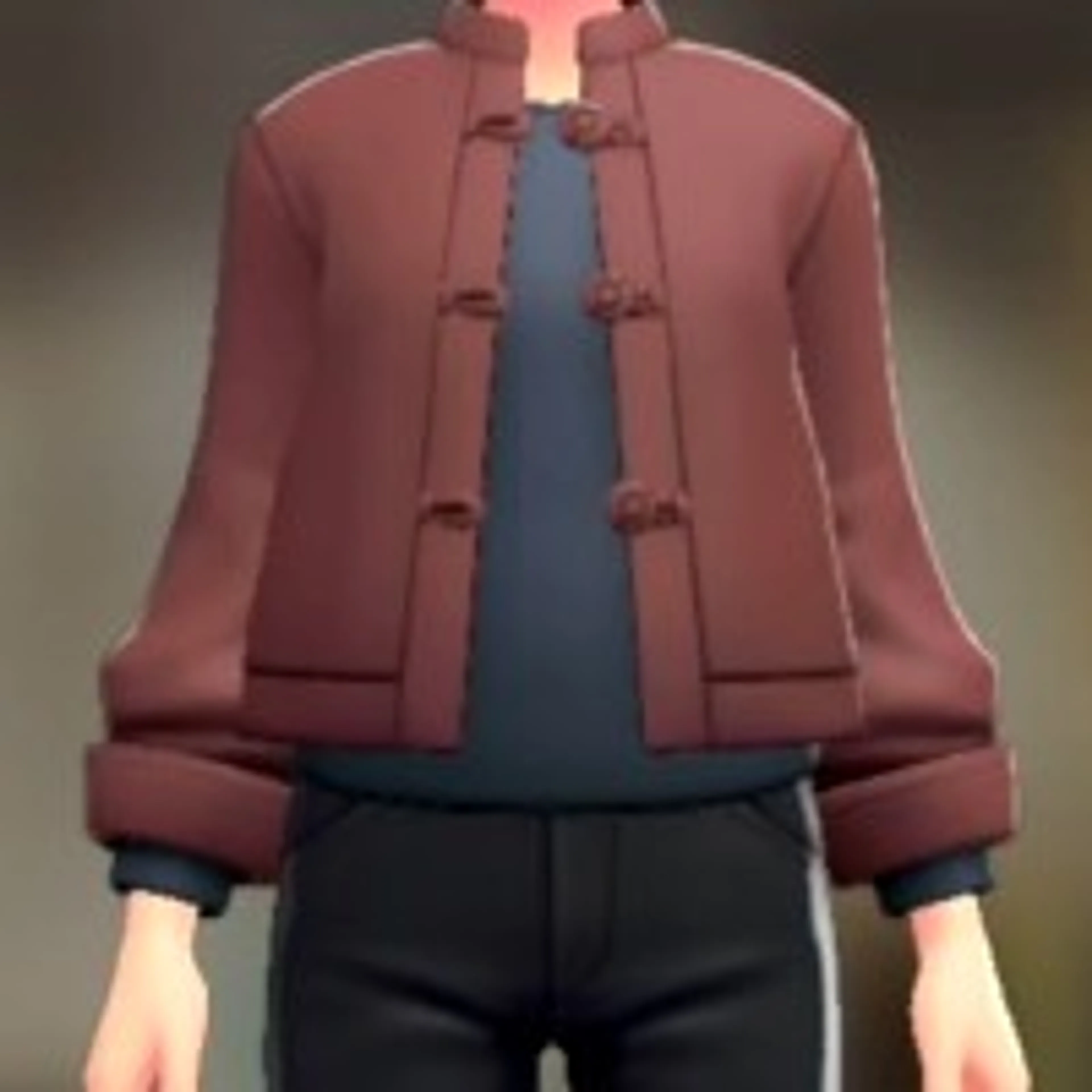 むすびボタンシャツセット - ボルドー ネイビー