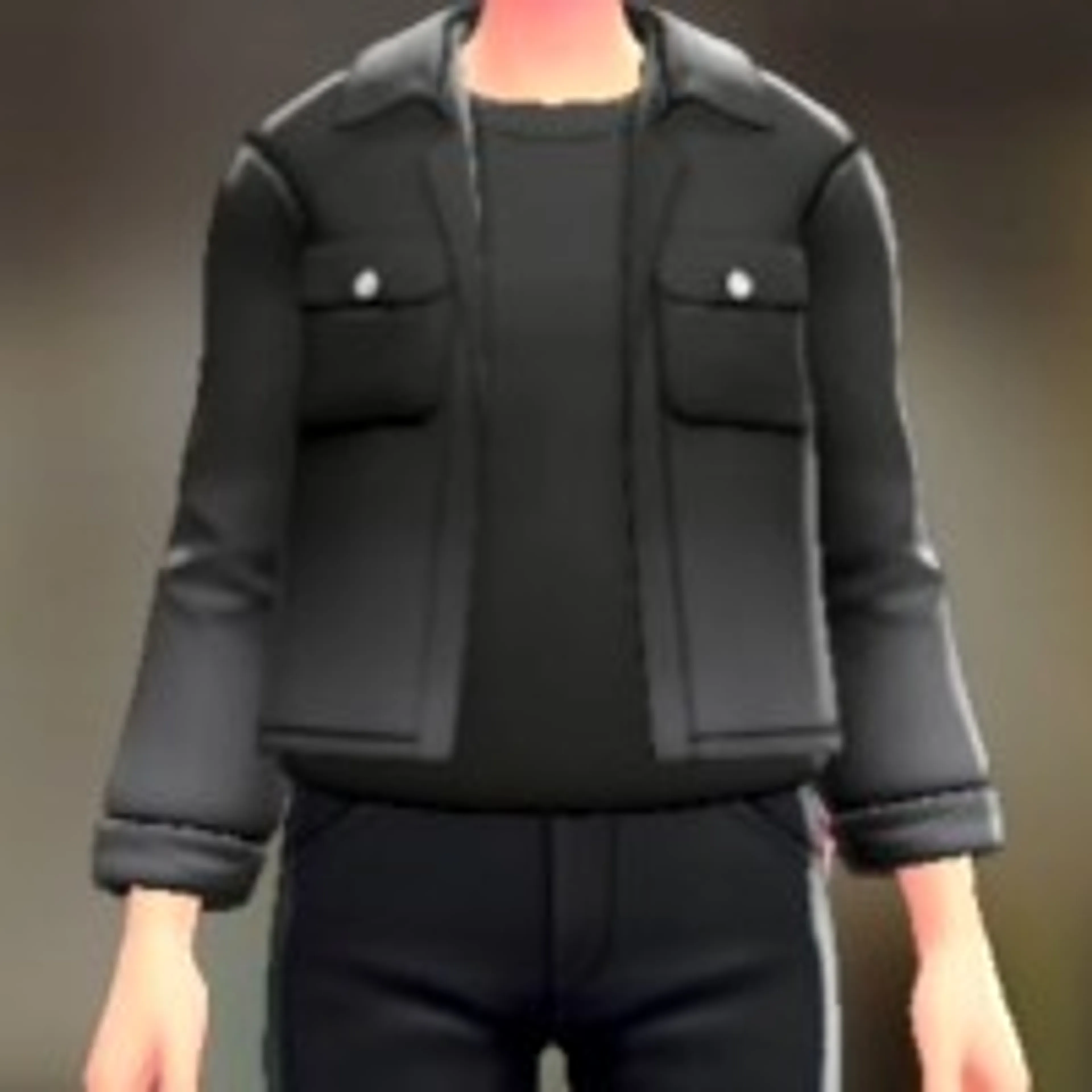 シャツ&Tシャツセット - ブラックデニム ブラック