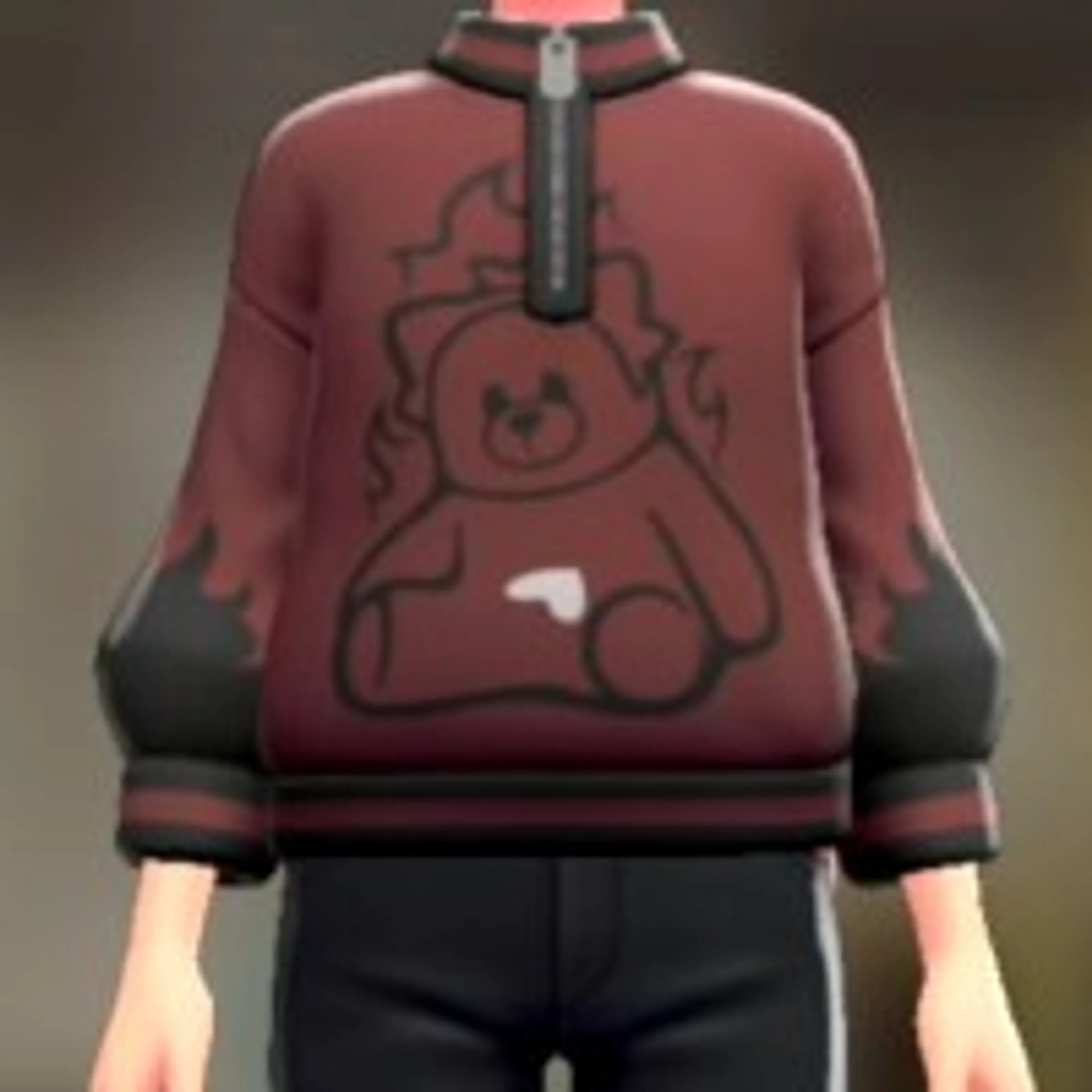 ポケモンプリントスウェット - キテルレッド