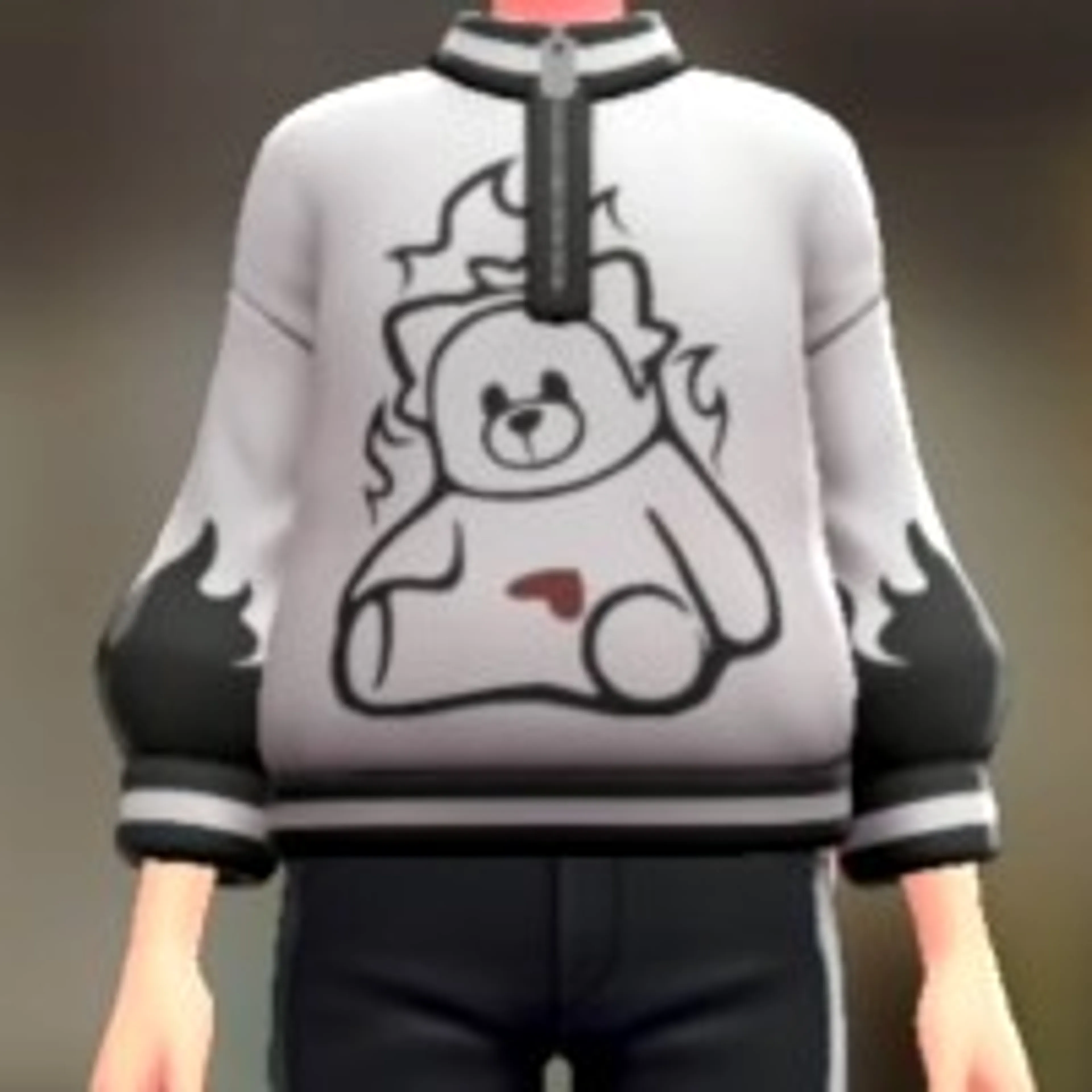 ポケモンプリントスウェット - キテルホワイト