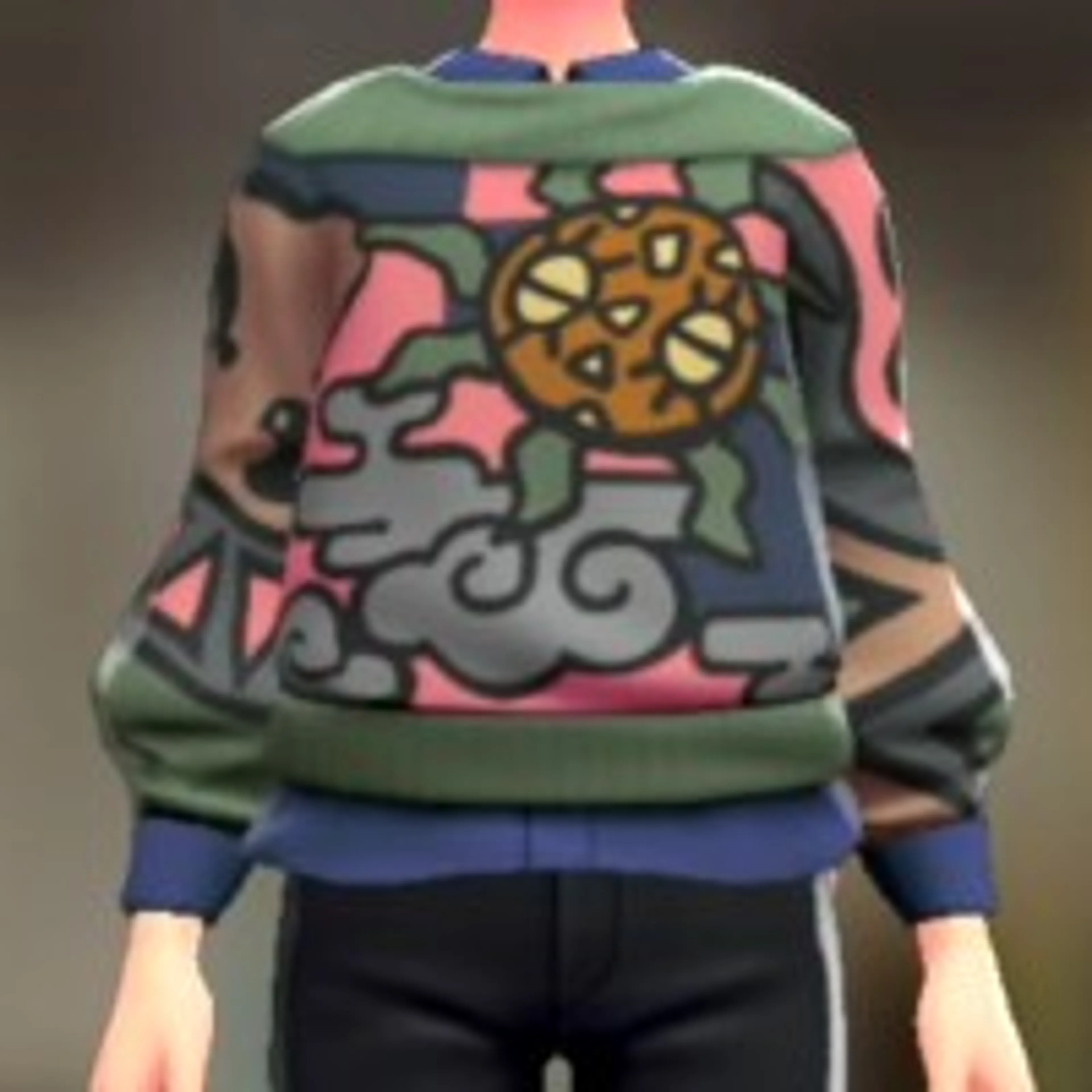 セーター&シャツセット - じつげつ・おいたけ るりこん