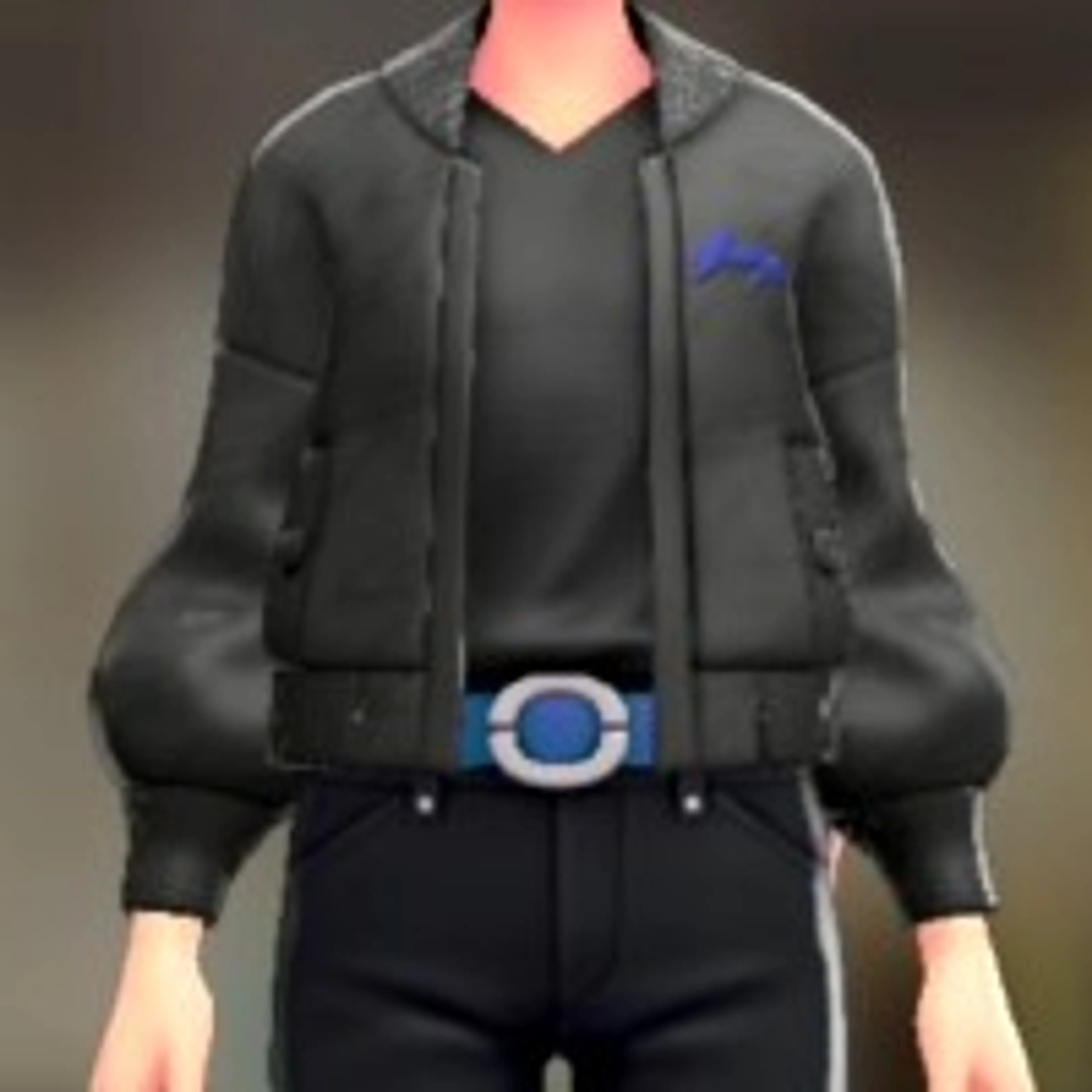 ブルゾン&Tシャツセット - シグネチャーブラック ビビッドブラック