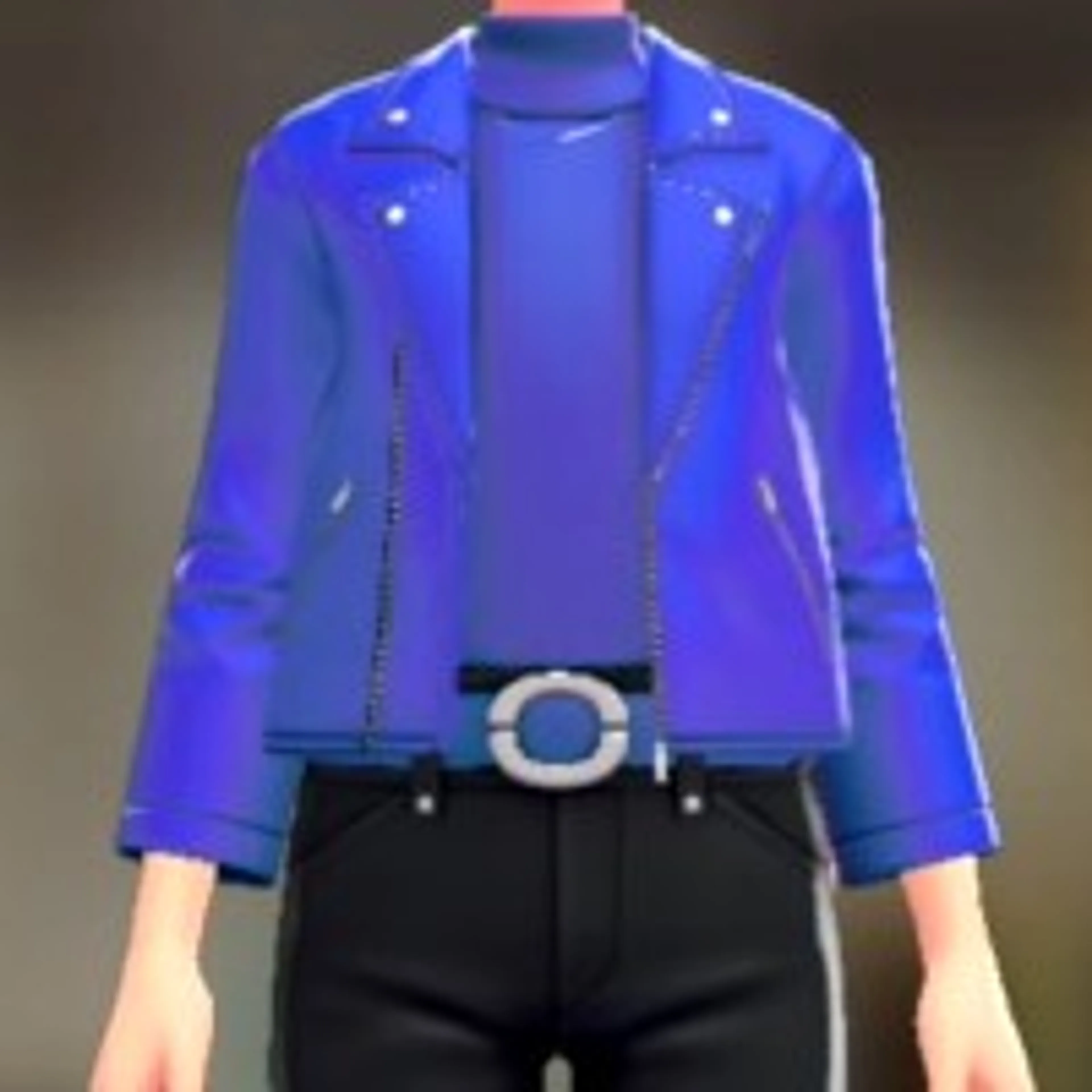 ライダーズジャケットセット - ビビッドブルー ダークブルー