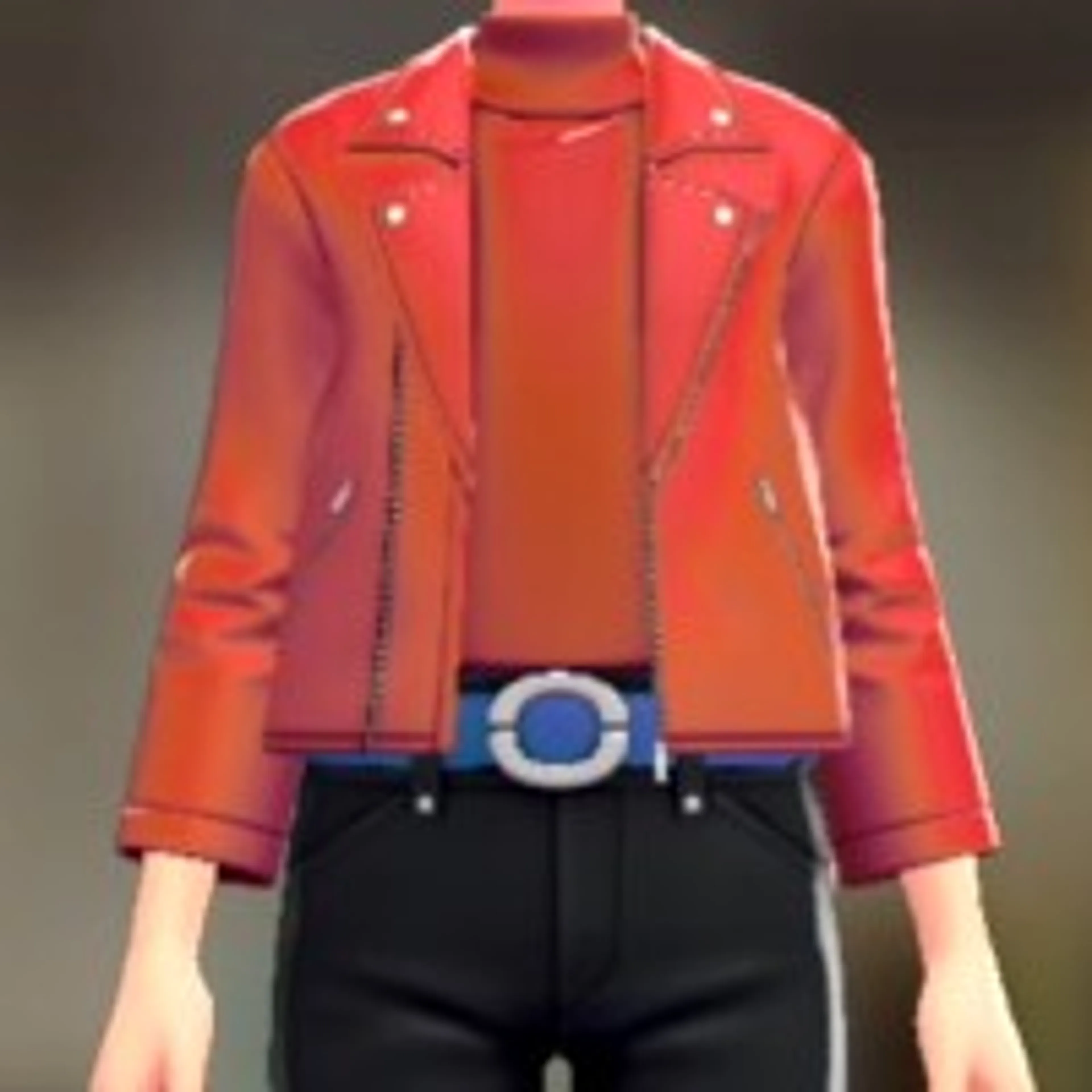 ライダーズジャケットセット - ビビッドレッド ダークレッド