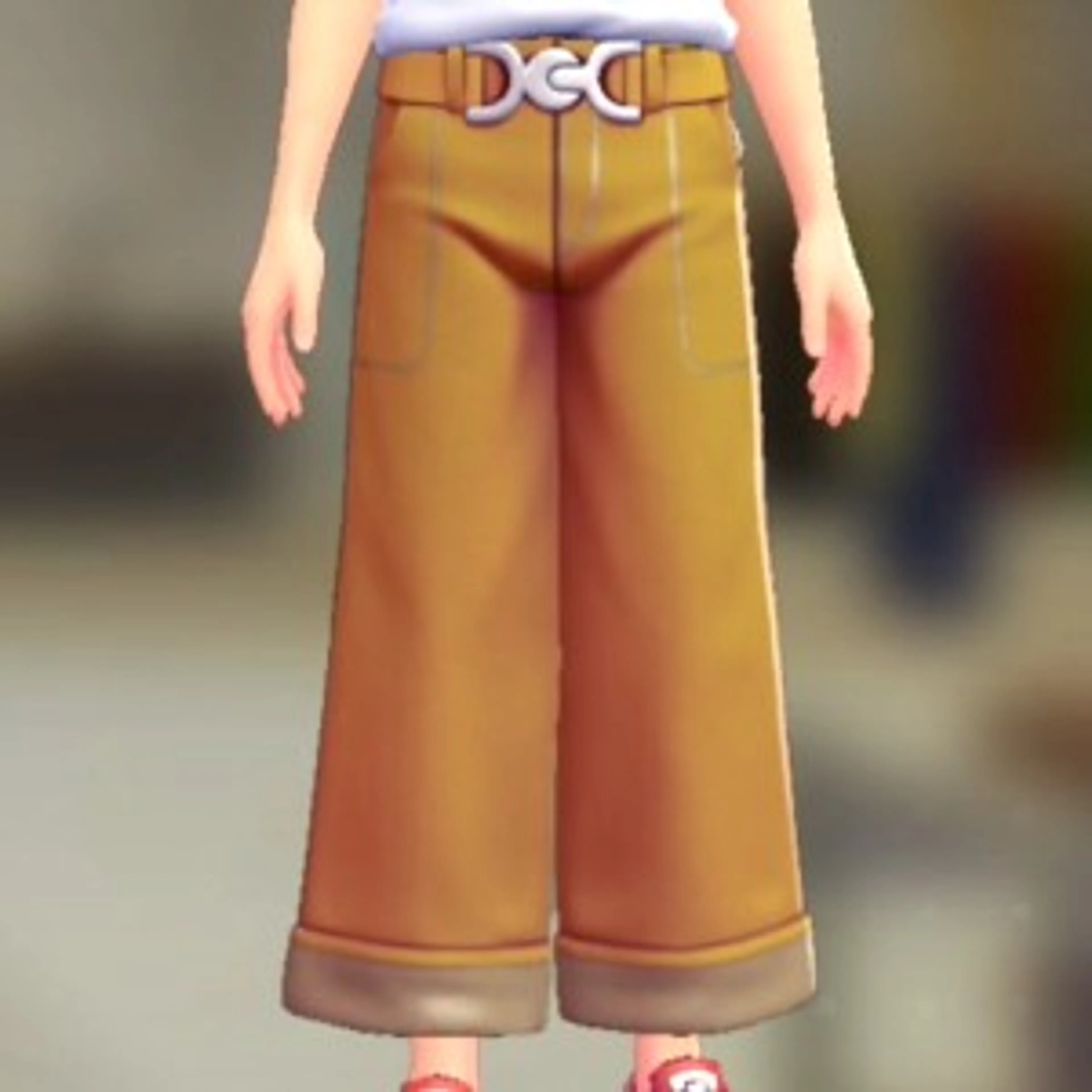 ワイドパンツセット - イエロー イエロー