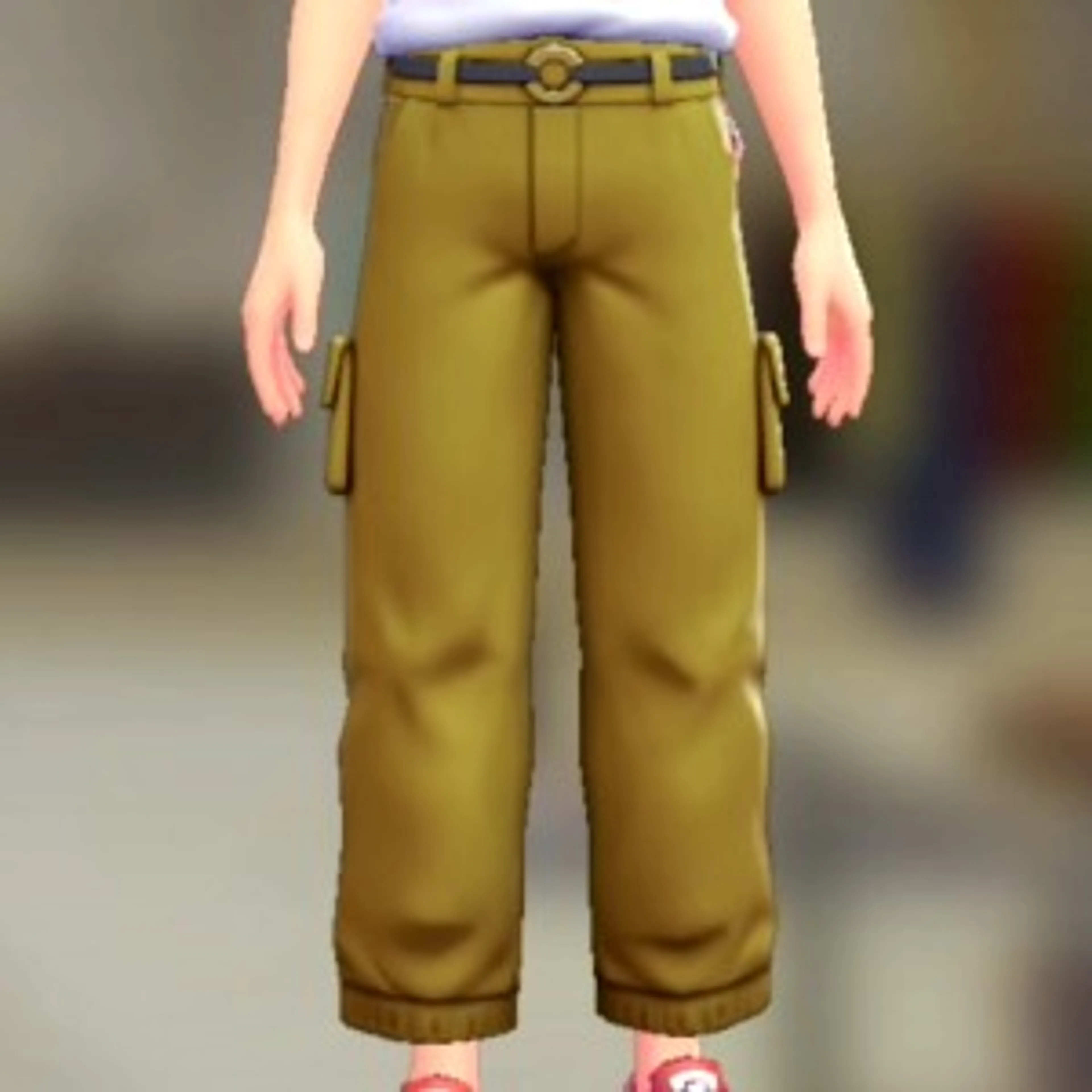 カーゴパンツ - マスタード