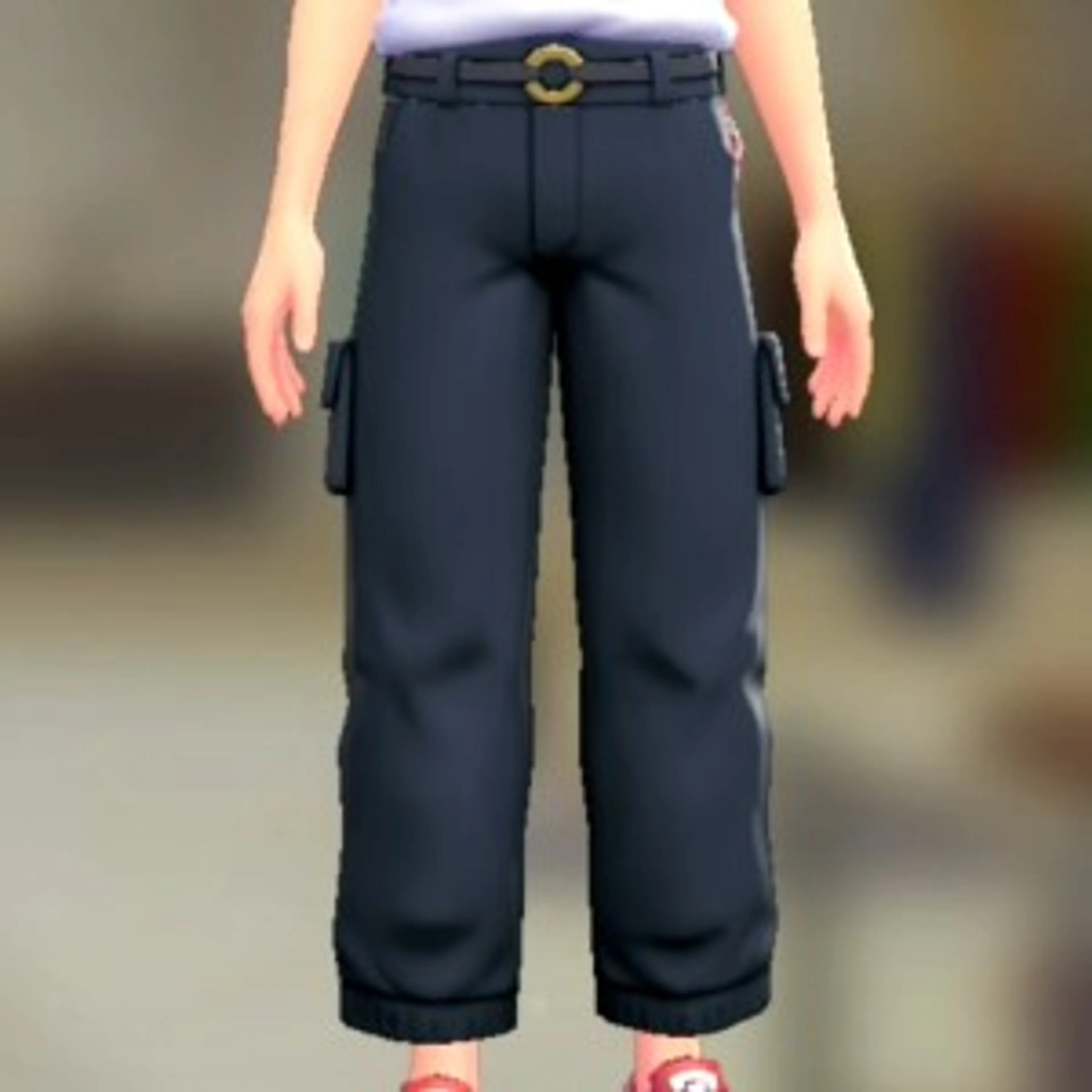 カーゴパンツ - ネイビー