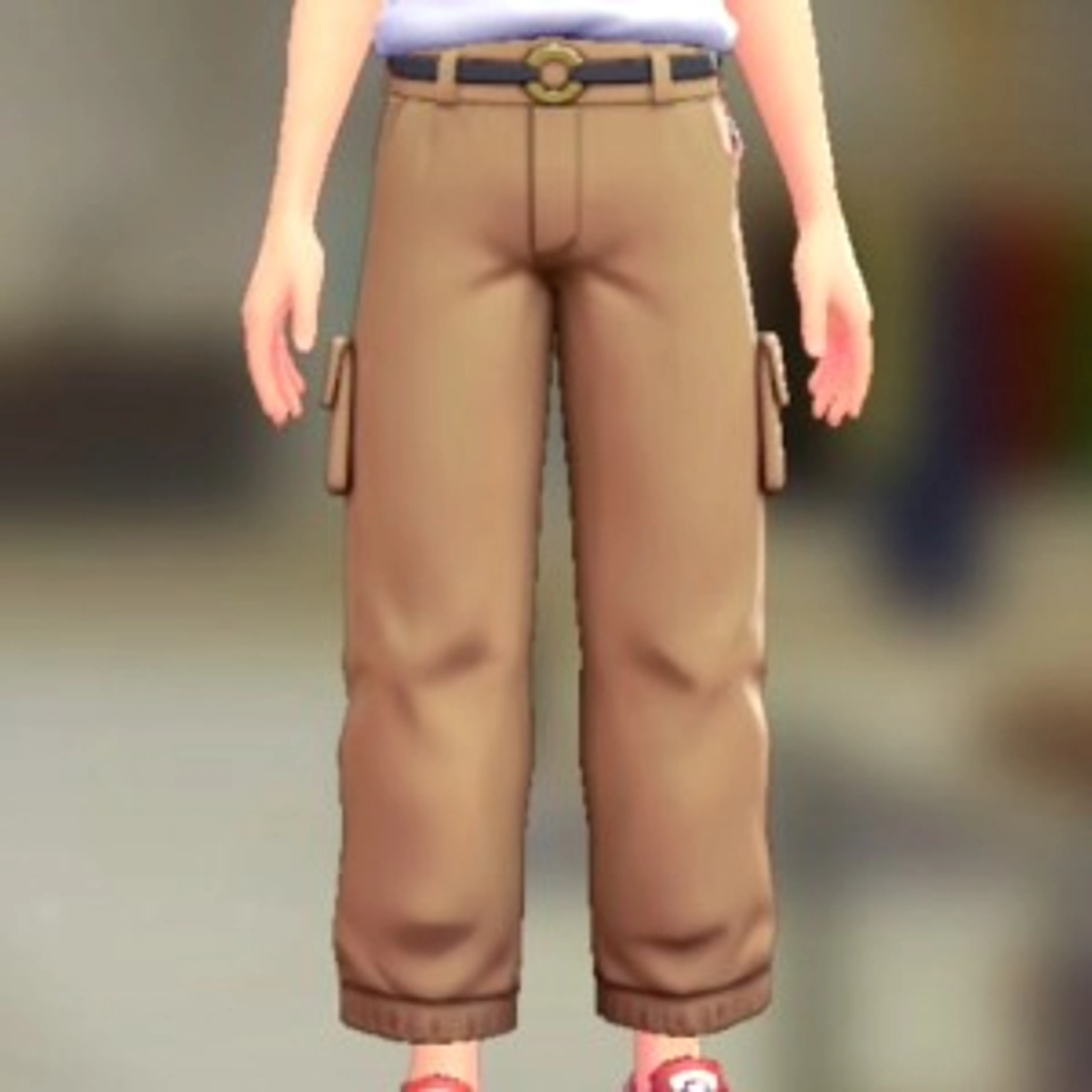 カーゴパンツ - ベージュ