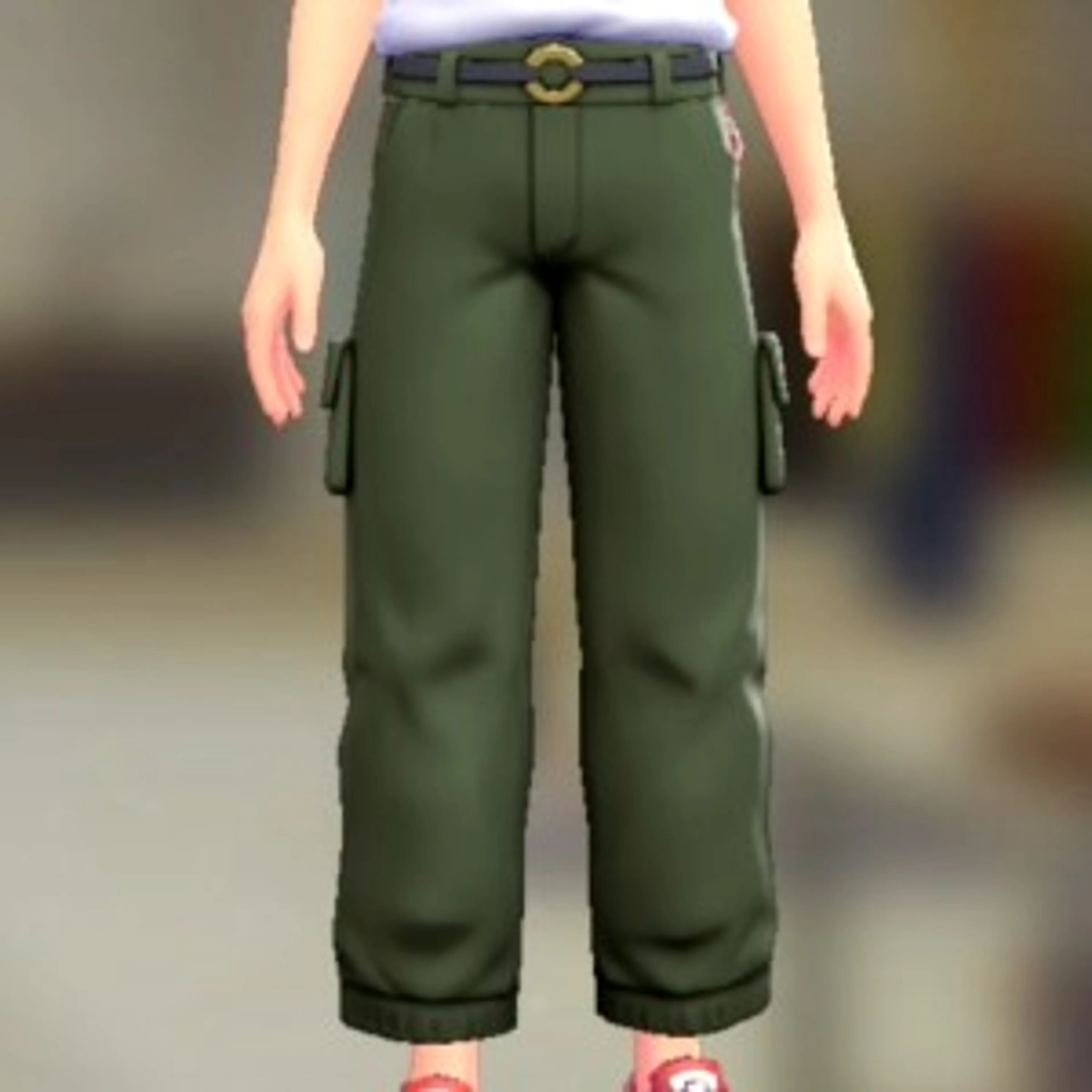 カーゴパンツ - モスグリーン