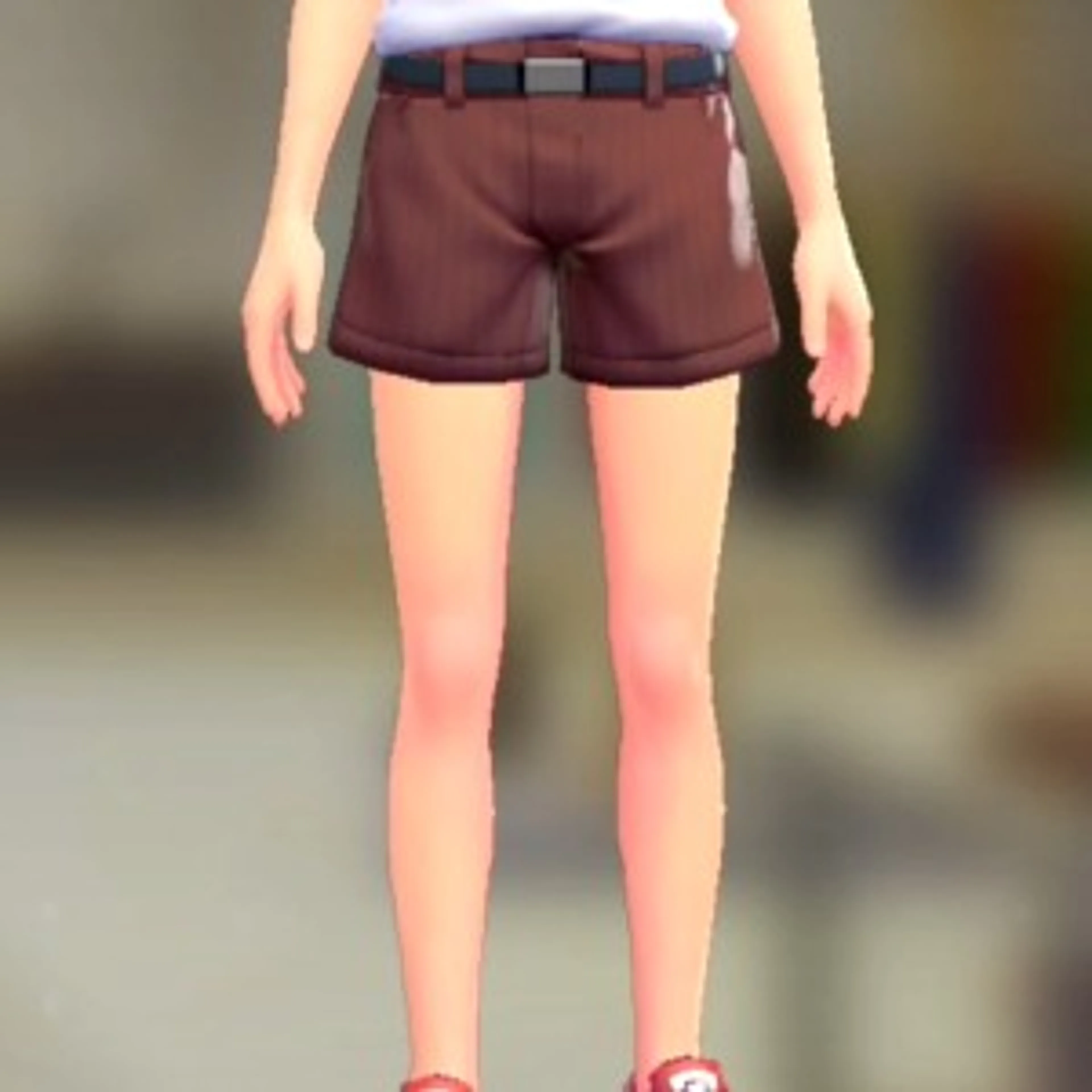 ショートパンツセット - ボルドー ネイビー