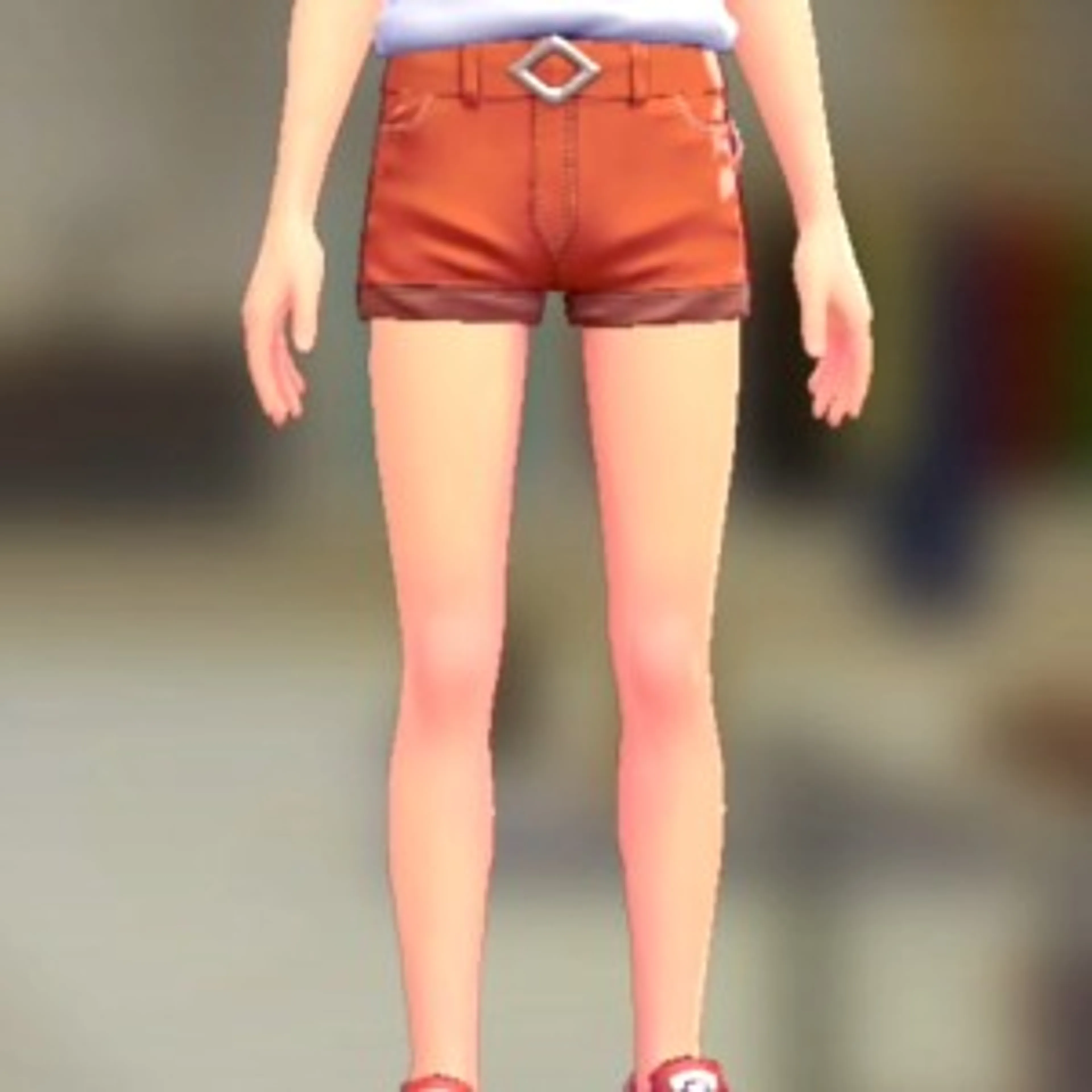 ホットパンツセット - オレンジ オレンジ