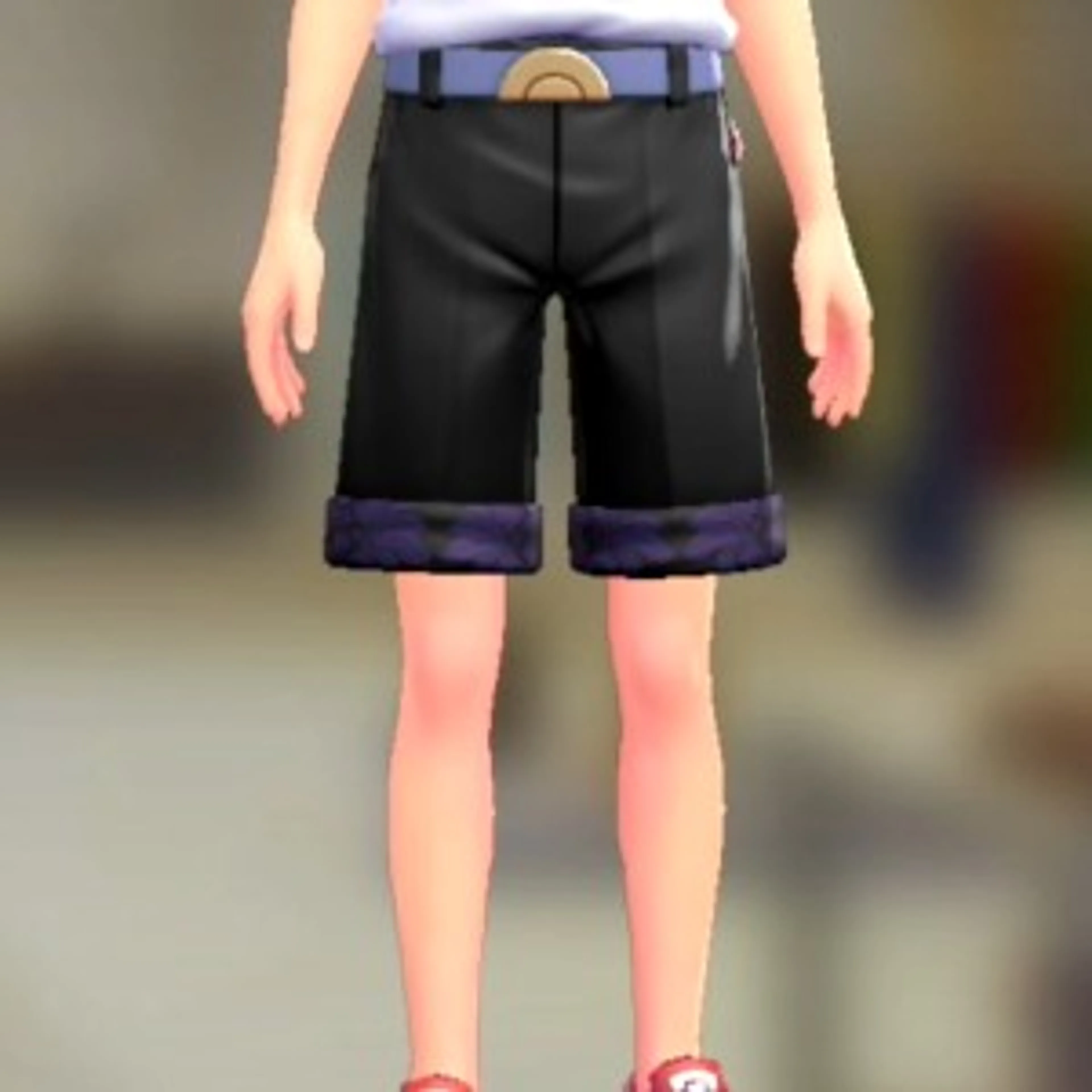 ショートテーパードセット - ダマスクパープル ライトパープル