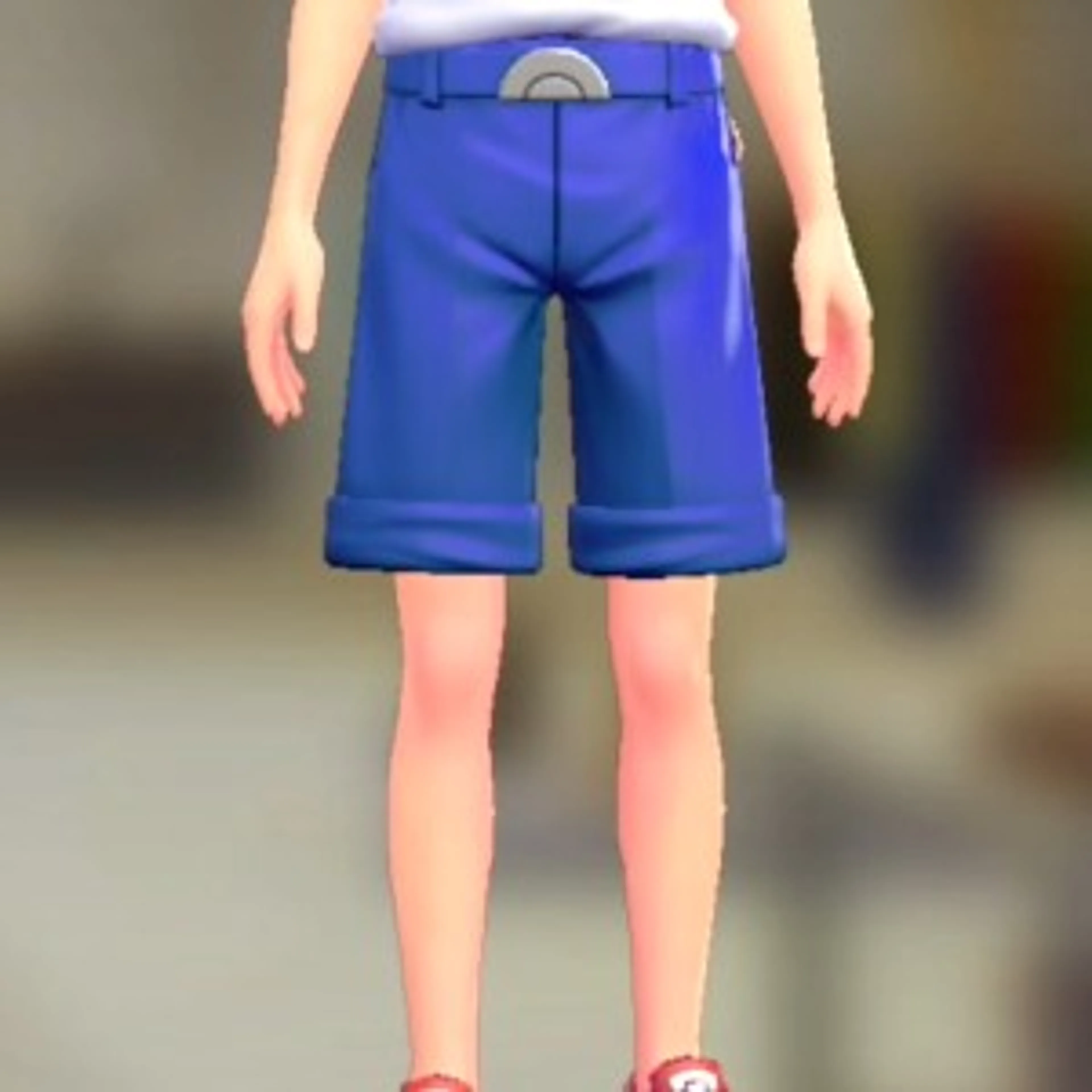 ショートテーパードセット - ビビッドブルー ビビッドブルー