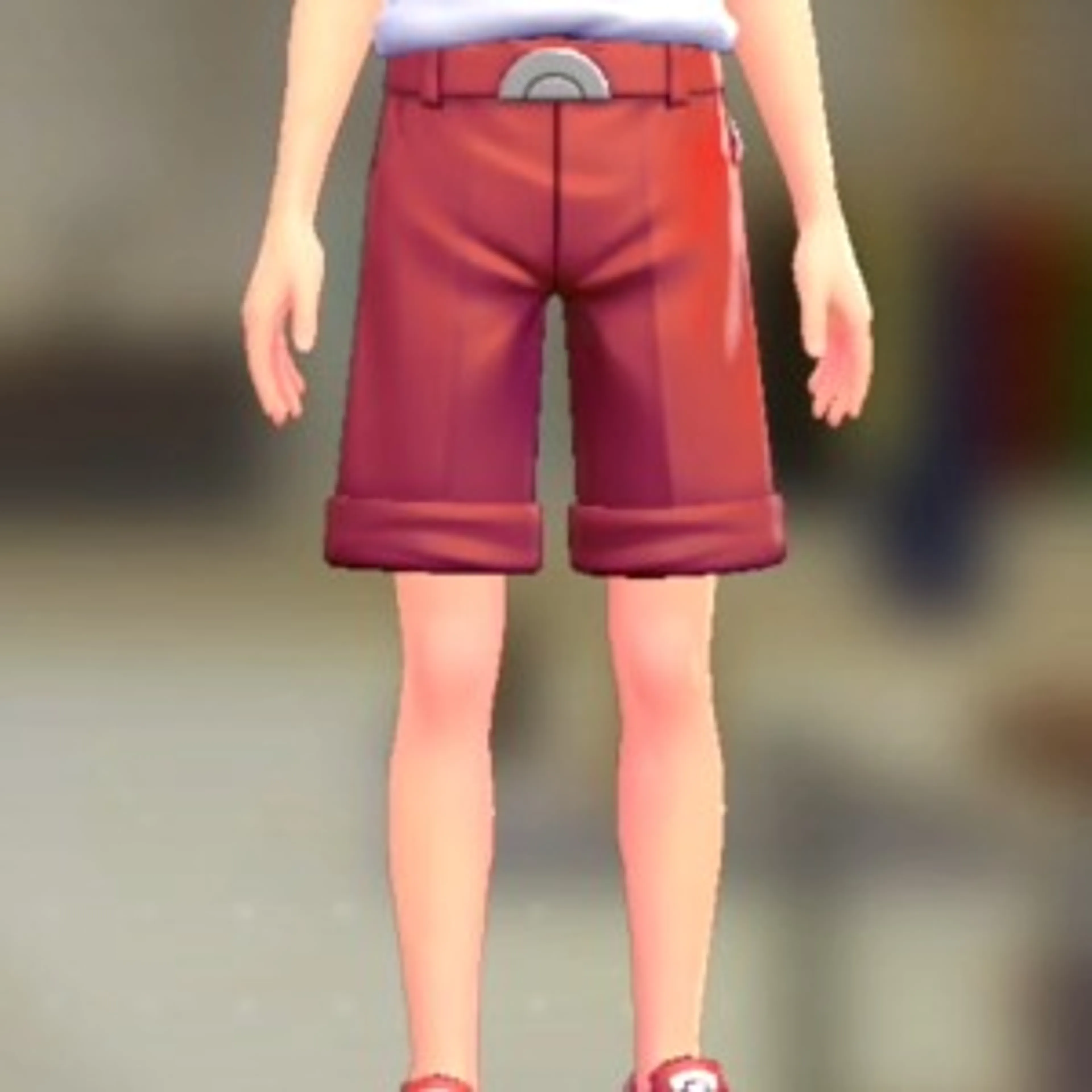 ショートテーパードセット - ビビッドレッド ビビッドレッド