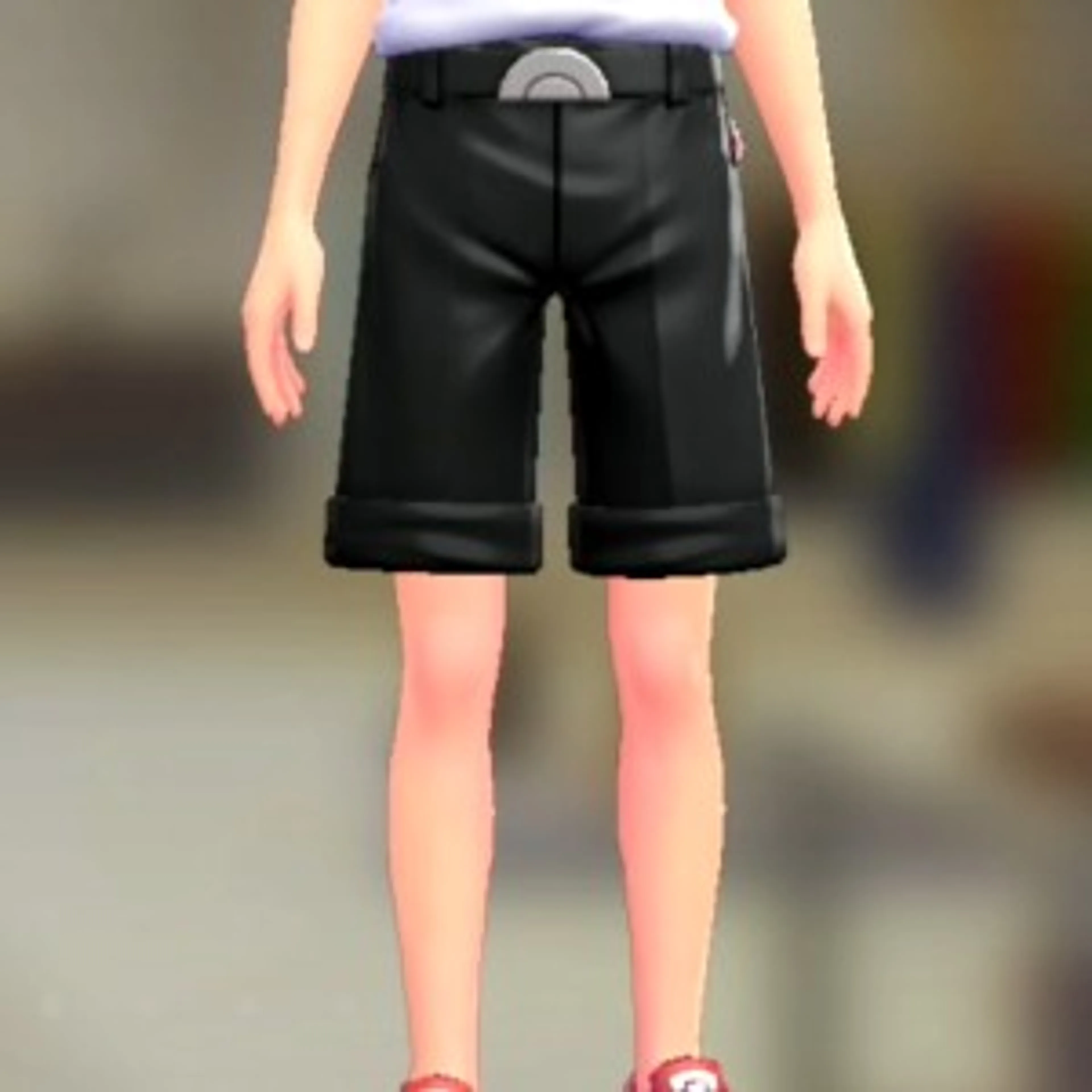 ショートテーパードセット - ビビッドブラック ビビッドブラック