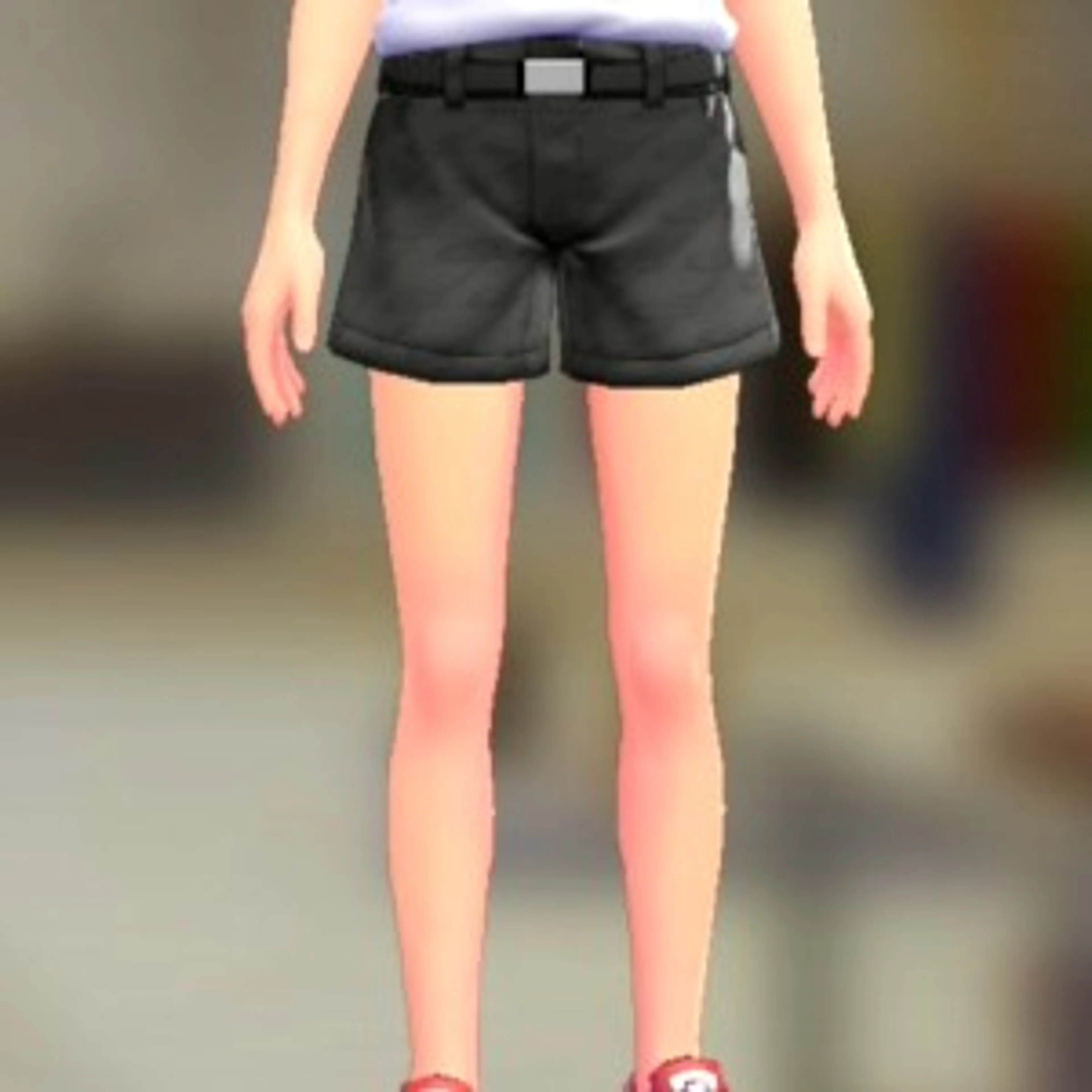 ショートパンツセット - ビビッドブラック ビビッドブラック