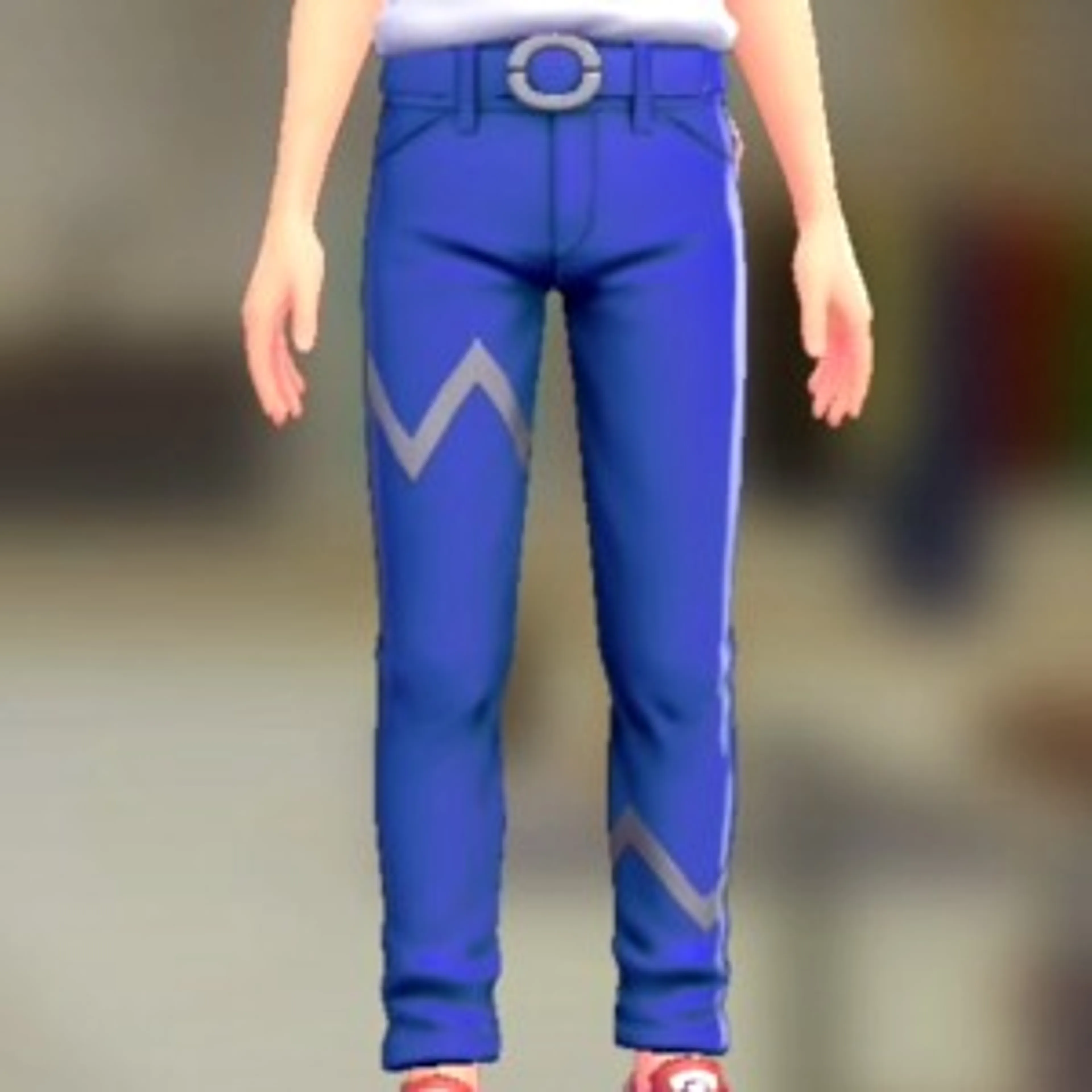 スキニーパンツセット - ビビッドブルー ビビッドブルー