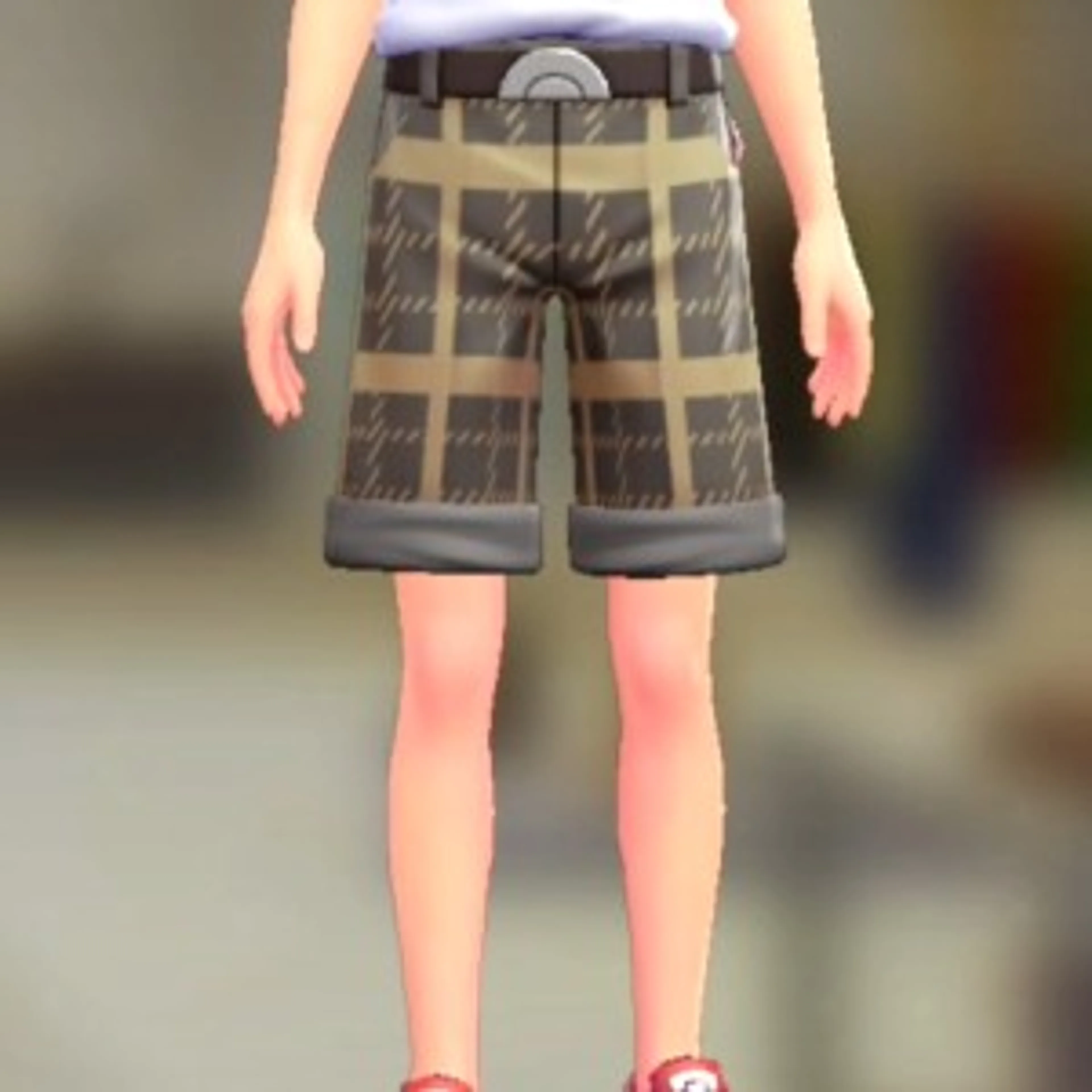 ショートテーパードセット - ブレイブリーグレー ダークブラウン