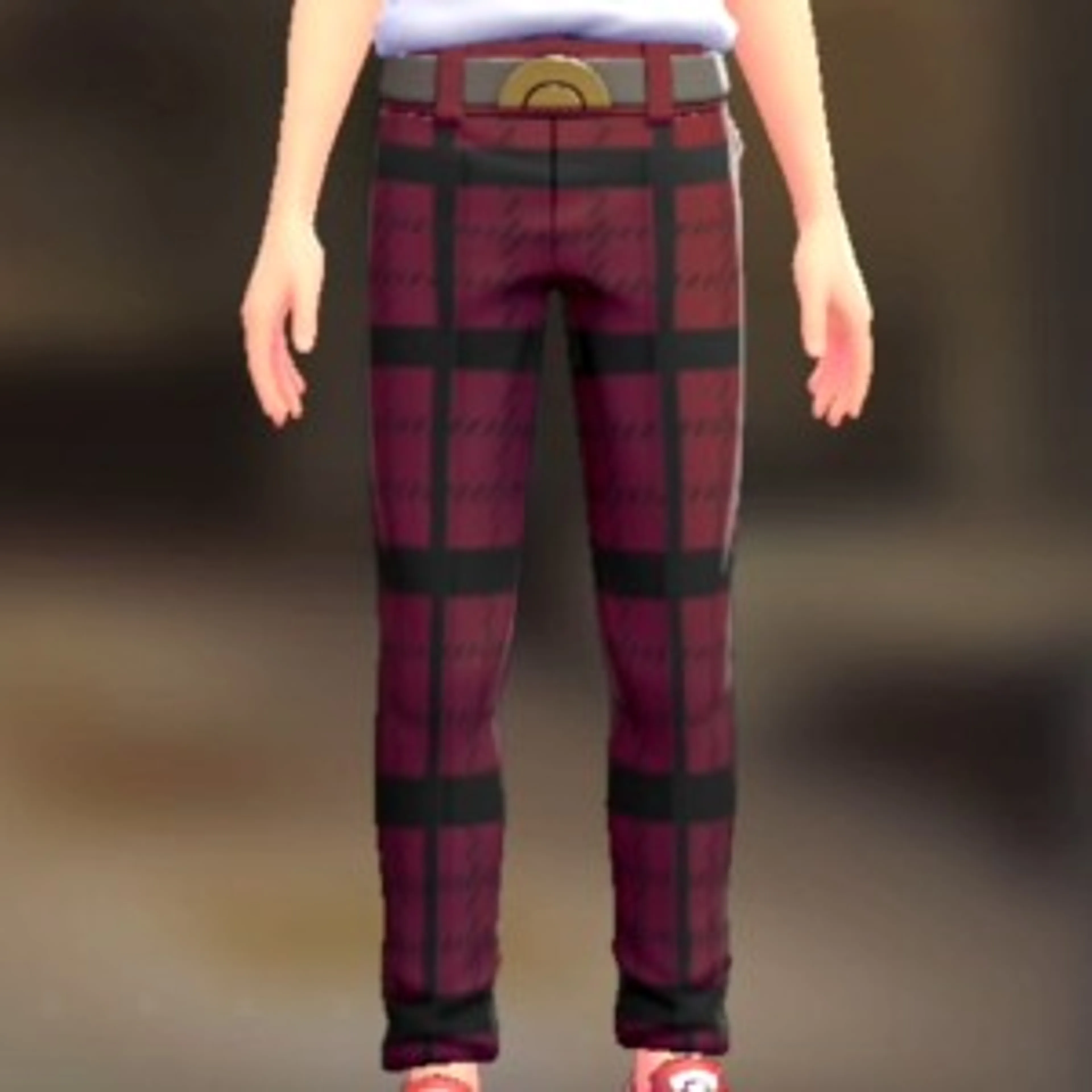 テーパードパンツセット - ブレイブリーレッド グレージュ